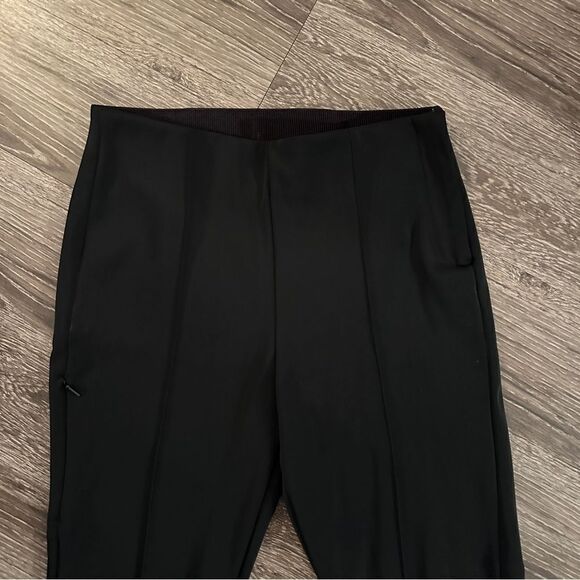 Athleta Butte Peak Snow Ski Pants Stirrup Softshell Black - Picture 3 of 7